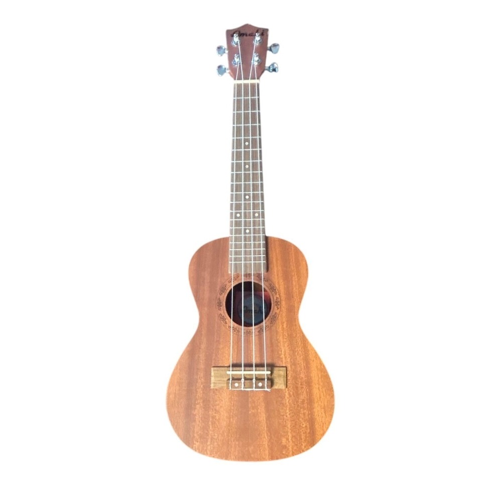 Amahi Soprano Ukulele Mahogany Body Gig Bag Case Acoustic Folk Hawaii Travel